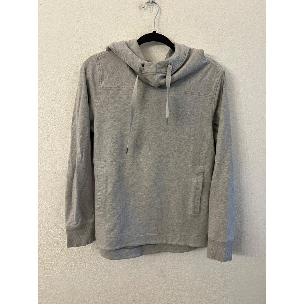 Lululemon Grey Split Pullover Drawstring Hoodie W… - image 1